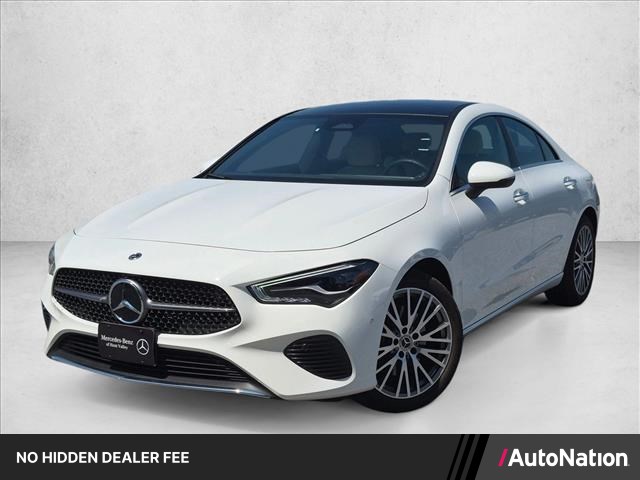Polar White 2026 Mercedes-Benz CLA Coupe All-Wheel Drive Automatic