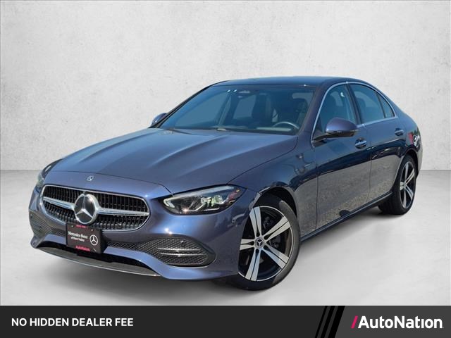 Twilight Blue Metallic 2026 Mercedes-Benz C-Class Sedan All-Wheel Drive Automatic