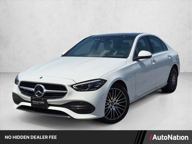 Polar White 2026 Mercedes-Benz C-Class Sedan All-Wheel Drive Automatic