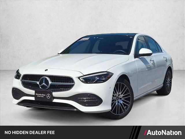 Polar White 2026 Mercedes-Benz C-Class Sedan All-Wheel Drive Automatic