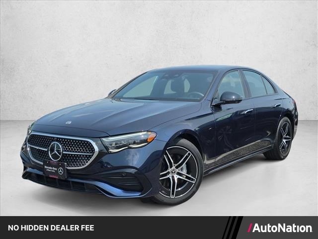 Nautical Blue Metallic 2026 Mercedes-Benz E-Class Sedan All-Wheel Drive Automatic
