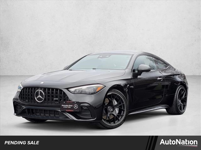 Obsidian Black Metallic 2026 Mercedes-Benz CLE AMG CLE 53 4MATIC Coupe All-Wheel Drive Automatic