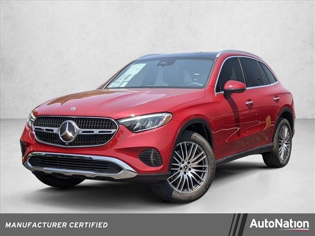 Manufaktur Patagonia Red Metallic 2025 Mercedes-Benz GLC 300 4MATIC SUV / Crossover All-Wheel Drive Automatic