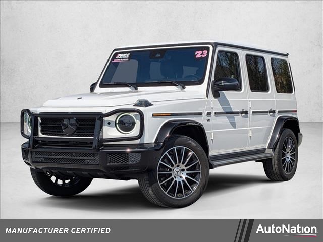 Polar White 2023 Mercedes-Benz G-Class G 550 4MATIC SUV / Crossover All-Wheel Drive Automatic