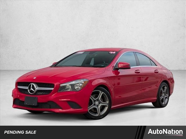 Jupiter Red 2014 Mercedes-Benz CLA 250 Sedan Front-Wheel Drive Automatic