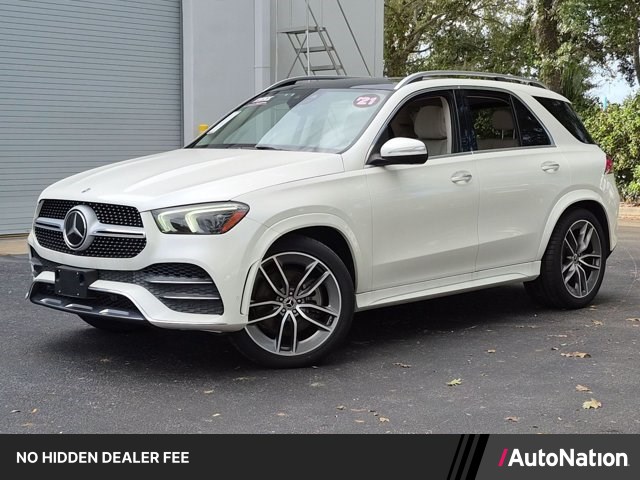Designo Diamond White Metallic 2021 Mercedes-Benz GLE SUV / Crossover All-Wheel Drive Automatic