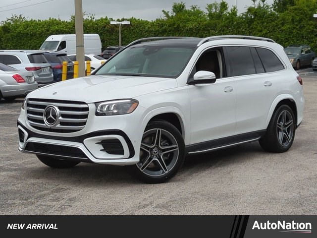 Manufaktur Moonlight White Metallic 2026 Mercedes-Benz GLS 450 4MATIC SUV / Crossover All-Wheel Drive Automatic