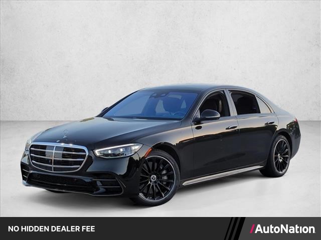 Black 2023 Mercedes-Benz S-Class S 580 4MATIC AWD Sedan All-Wheel Drive Automatic