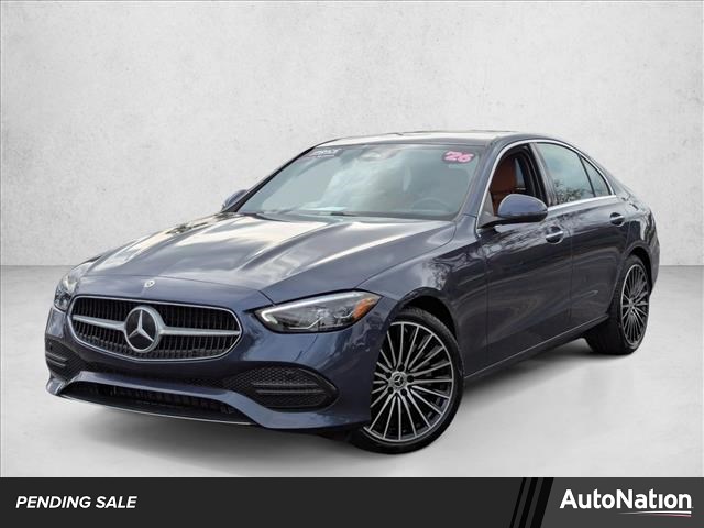 Twilight Blue Metallic 2026 Mercedes-Benz C-Class C 300 RWD Sedan Rear-Wheel Drive Automatic