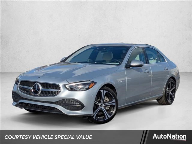 Cirrus Silver Metallic 2026 Mercedes-Benz C-Class C 300 RWD Sedan Rear-Wheel Drive Automatic