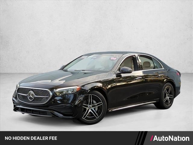 Black 2026 Mercedes-Benz E-Class Sedan Rear-Wheel Drive Automatic