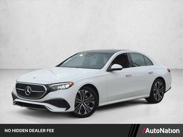 Polar White 2026 Mercedes-Benz E-Class Sedan Rear-Wheel Drive Automatic
