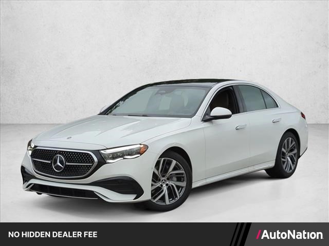 Polar White 2026 Mercedes-Benz E-Class Sedan Rear-Wheel Drive Automatic