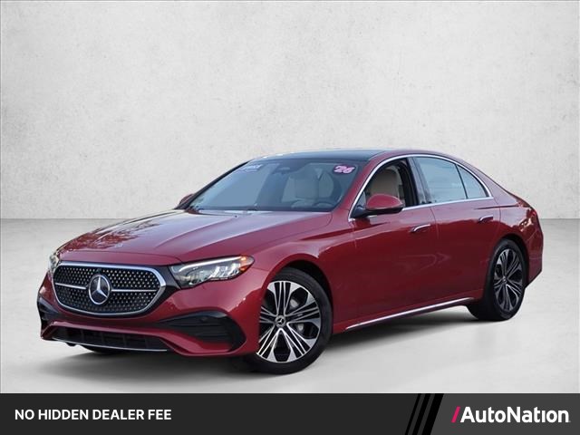 Manufaktur Patagonia Red 2026 Mercedes-Benz E-Class E 350 RWD Sedan Rear-Wheel Drive Automatic