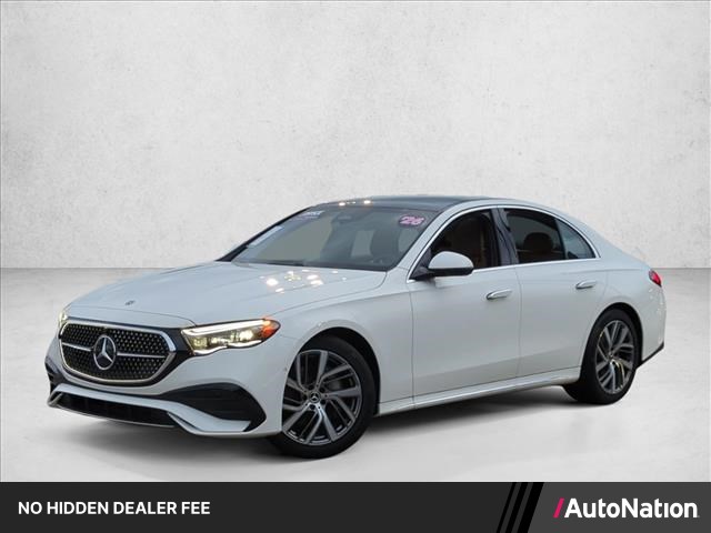 Polar White 2026 Mercedes-Benz E-Class Sedan Rear-Wheel Drive Automatic