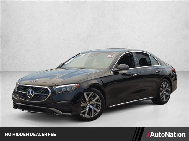 Black 2026 Mercedes-Benz E-Class Sedan Rear-Wheel Drive Automatic