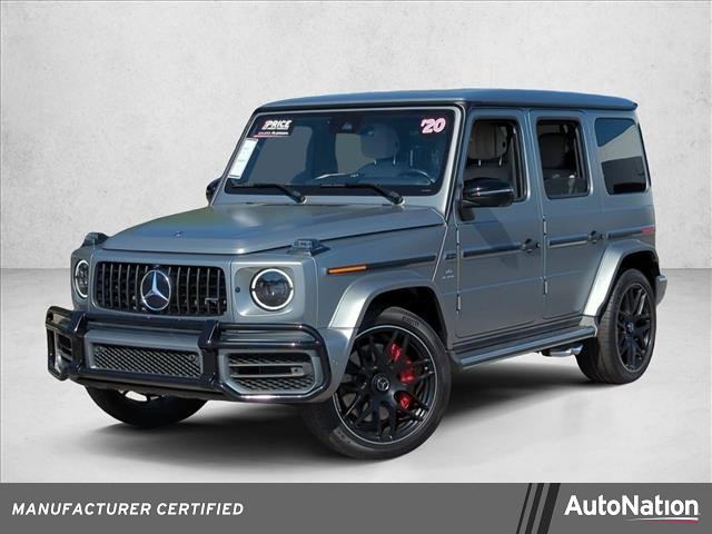 Gray (Designo Platinum Magno) 2020 Mercedes-Benz G-Class AMG G 63 4MATIC SUV / Crossover All-Wheel Drive Automatic
