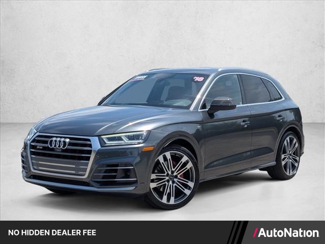 Daytona Gray Pearl Effect 2018 Audi SQ5 3.0T quattro Prestige AWD SUV / Crossover All-Wheel Drive Automatic
