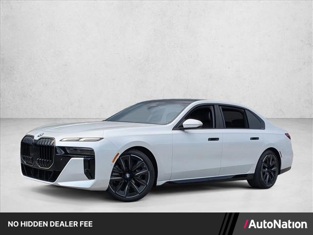 Mineral White Metallic 2024 BMW 7 Series 760i xDrive AWD Sedan All-Wheel Drive Automatic