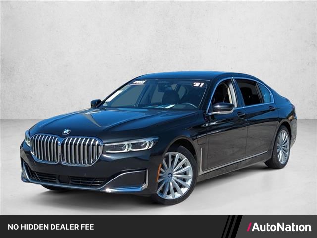 Black Sapphire Metallic 2021 BMW 7 Series 745e xDrive AWD Sedan All-Wheel Drive 8-Speed Automatic