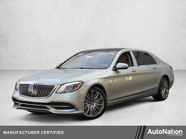 Iridium Silver Metallic 2020 Mercedes-Benz S-Class Maybach S 560 4MATIC Sedan AWD Sedan All-Wheel Drive Automatic