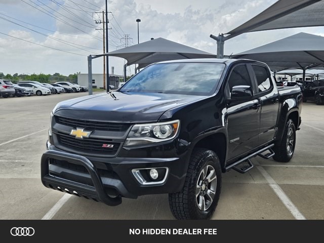 Black 2018 Chevrolet Colorado Pickup Truck Four-Wheel Drive 8-Speed Automatic