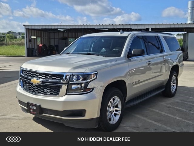 Champagne Silver Metallic 2016 Chevrolet Suburban SUV / Crossover Four-Wheel Drive 6-Speed Automatic