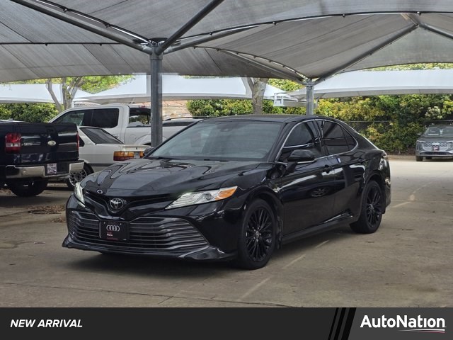 Midnight Black Metallic 2020 Toyota Camry XLE FWD Sedan Front-Wheel Drive Automatic