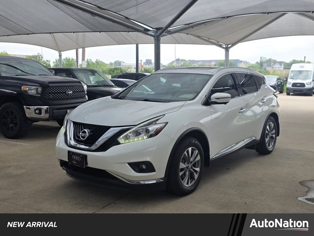 Pearl White 2015 Nissan Murano SL SUV / Crossover Front-Wheel Drive Automatic