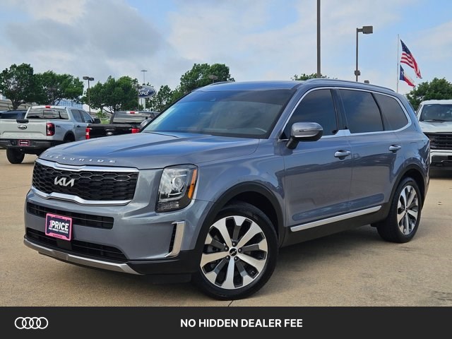 Everlasting Silver 2022 Kia Telluride S FWD SUV / Crossover Front-Wheel Drive Automatic