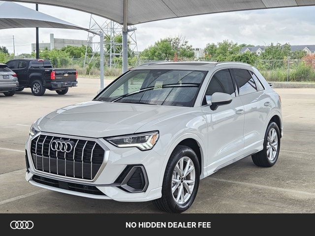 Glacier White Metallic 2025 Audi Q3 SUV / Crossover All-Wheel Drive Automatic