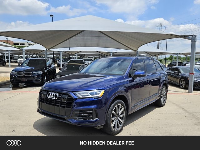 Navarra Blue Metallic 2023 Audi Q7 SUV / Crossover All-Wheel Drive Automatic