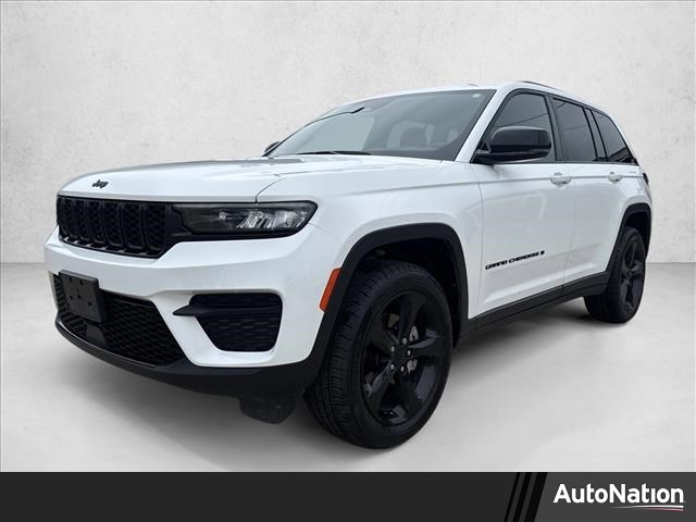 Bright White Clearcoat 2023 Jeep Grand Cherokee Altitude RWD SUV / Crossover 4X2 8-Speed Automatic