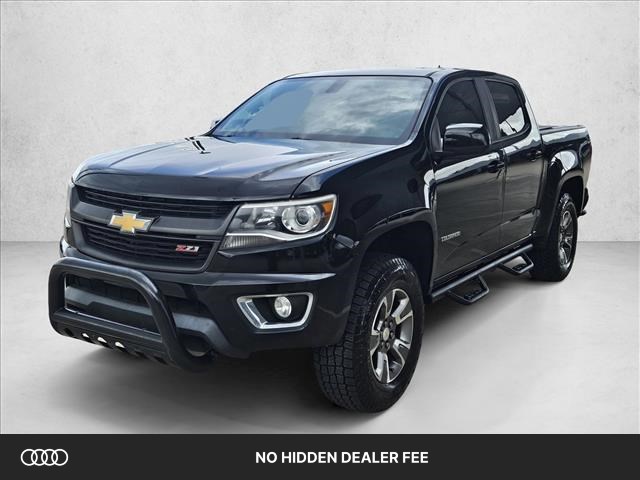 Black 2018 Chevrolet Colorado Pickup Truck Four-Wheel Drive 8-Speed Automatic