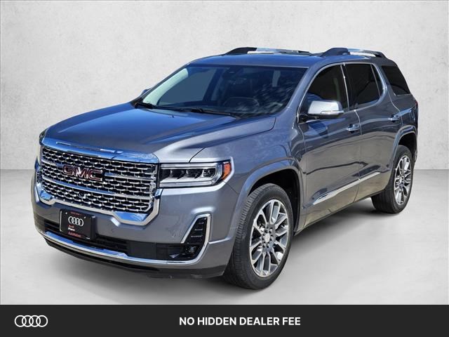 Gray (Satin Steel Metallic) 2021 GMC Acadia SUV / Crossover Front-Wheel Drive 9-Speed Automatic
