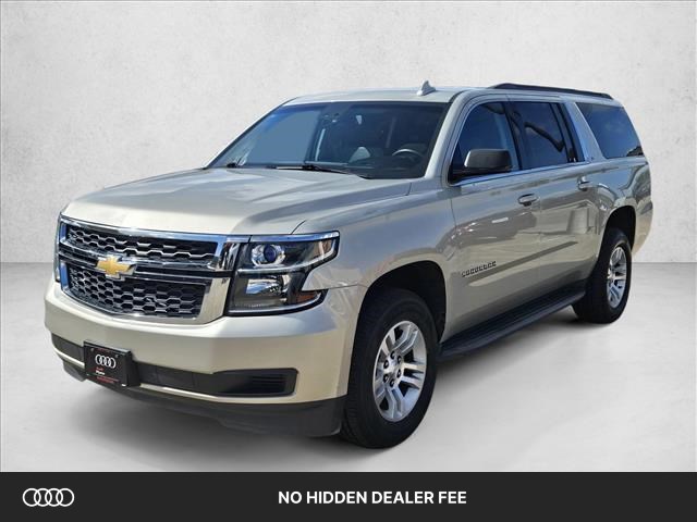 Champagne Silver Metallic 2016 Chevrolet Suburban SUV / Crossover Four-Wheel Drive 6-Speed Automatic