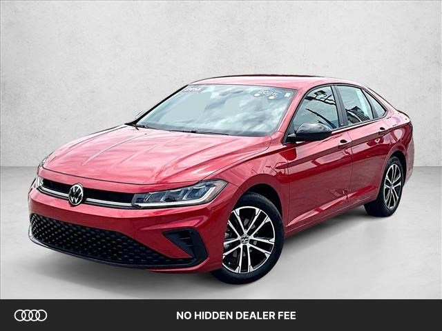 Kings Red Metallic 2025 Volkswagen Jetta Sedan Front-Wheel Drive 8-Speed Automatic
