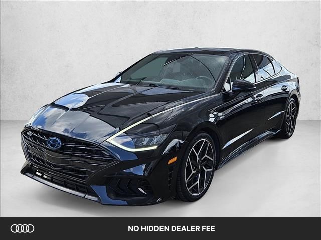 Phantom Black 2021 Hyundai Sonata Sedan Front-Wheel Drive Automatic
