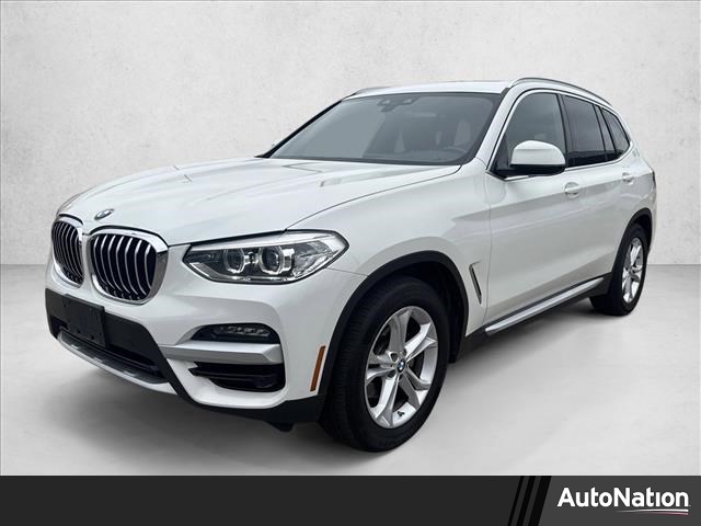 Alpine White 2020 BMW X3 sDrive30i RWD SUV / Crossover Rear-Wheel Drive Automatic