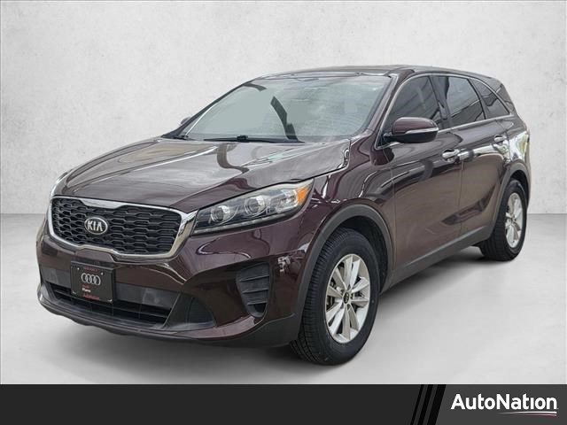 Red (Sangria) 2019 Kia Sorento LX FWD SUV / Crossover Front-Wheel Drive Automatic