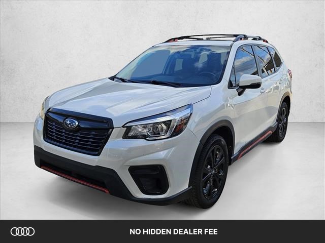 Crystal White Pearl 2019 Subaru Forester 2.5i Sport AWD SUV / Crossover All-Wheel Drive Automatic