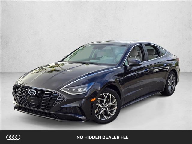 Carbon Blue 2023 Hyundai Sonata Sedan Front-Wheel Drive Automatic