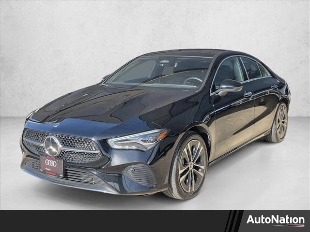 Night Black 2025 Mercedes-Benz CLA 250 FWD Coupe Front-Wheel Drive Automatic