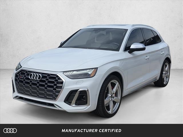Glacier White 2023 Audi SQ5 3.0T quattro Prestige AWD SUV / Crossover All-Wheel Drive Automatic
