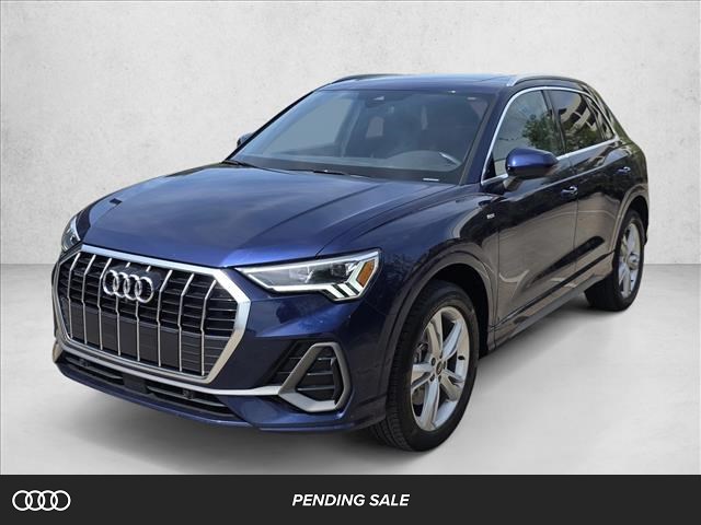 Navarra Blue 2023 Audi Q3 quattro Premium Plus S Line 45 TFSI SUV / Crossover All-Wheel Drive Automatic
