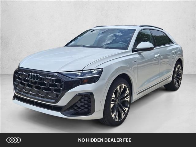 Glacier White Metallic 2026 Audi Q8 SUV / Crossover All-Wheel Drive Automatic