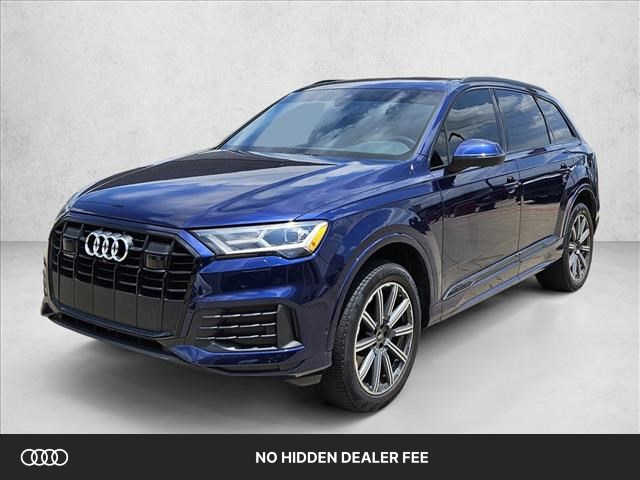 Navarra Blue Metallic 2023 Audi Q7 SUV / Crossover All-Wheel Drive Automatic