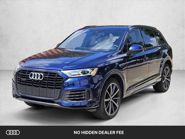 Navarra Blue 2020 Audi Q7 SUV / Crossover All-Wheel Drive Automatic