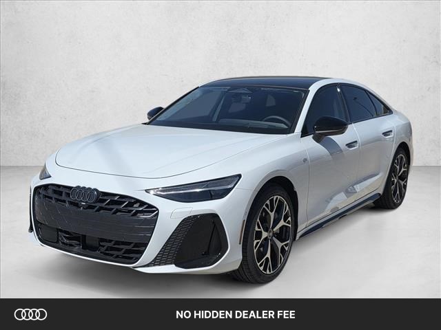 Glacier White Metallic 2026 Audi A6 Sedan All-Wheel Drive Automatic