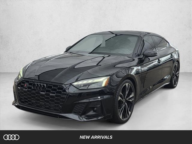 Mythos Black Metallic 2023 Audi S5 Sportback 3.0T quattro Premium AWD Sedan All-Wheel Drive Automatic